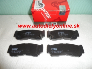 Hyundai SANTA FE 06- zadné platničky Sada / TRW /