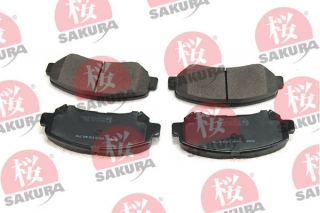 Nissan X TRAIL (T31) 6/07-10 predné platničky Sada / SAKURA /