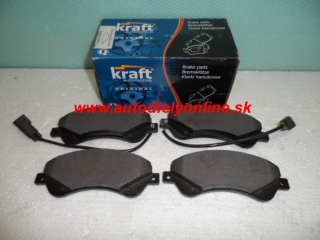 Ford TRANSIT 4/2006- predné brzdové platničky /KRAFT/