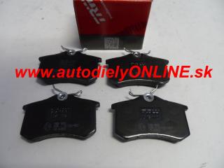 Audi A6 od 01/97-06/01 zadné brzdové platničky /TRW/